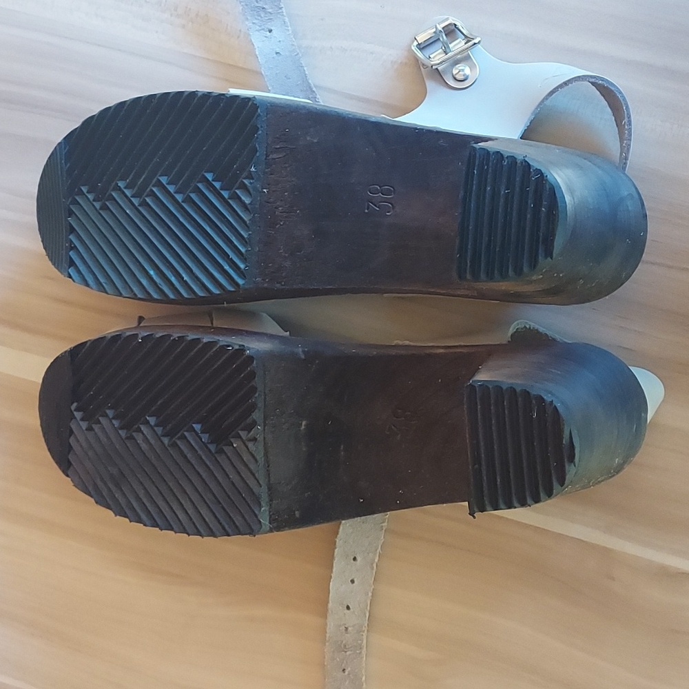 Lotta From Stockholm Peep Toe Clogs - Picture 7 of 8